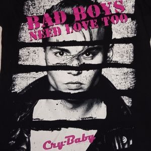 Y2K Cry Baby Johnny Depp Vintage Movie Shirt Tee Ripple Junction Cry-Baby